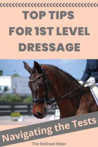 first level dressage