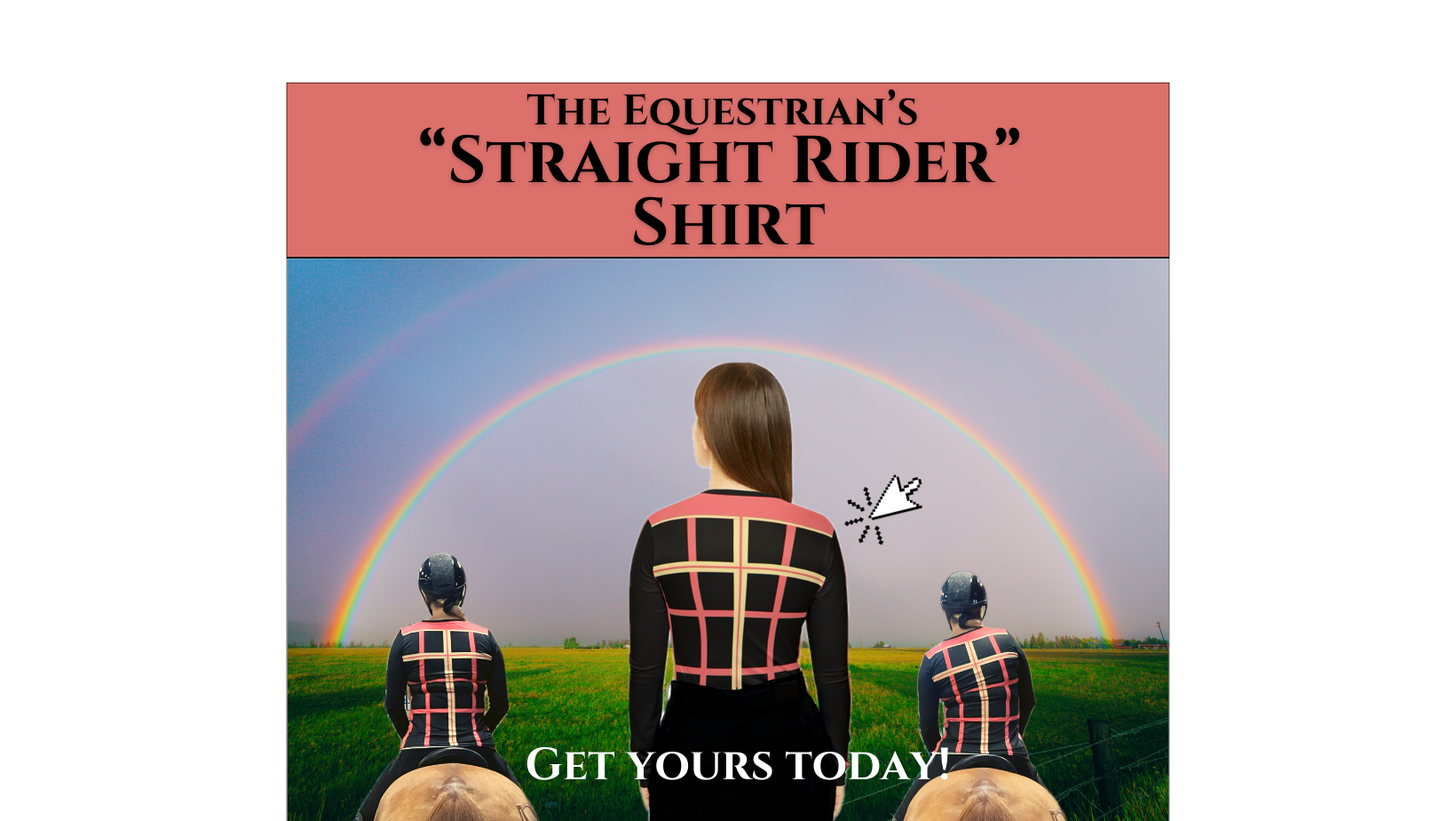 equestrian horse shirt